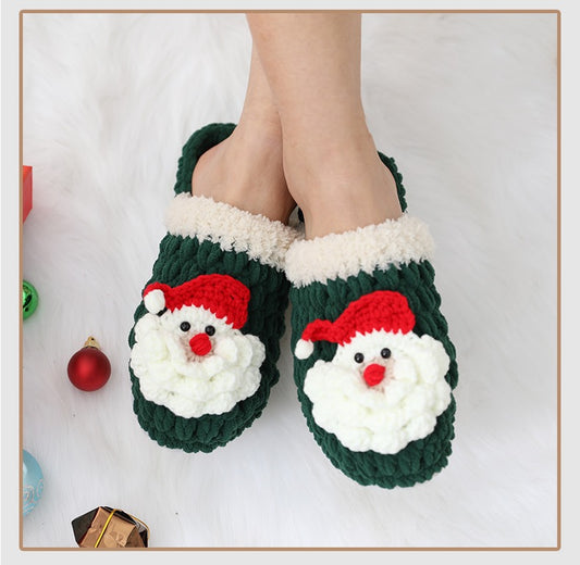 Handmade woolen home slippers